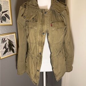 Levi's Olive Utility Jacket